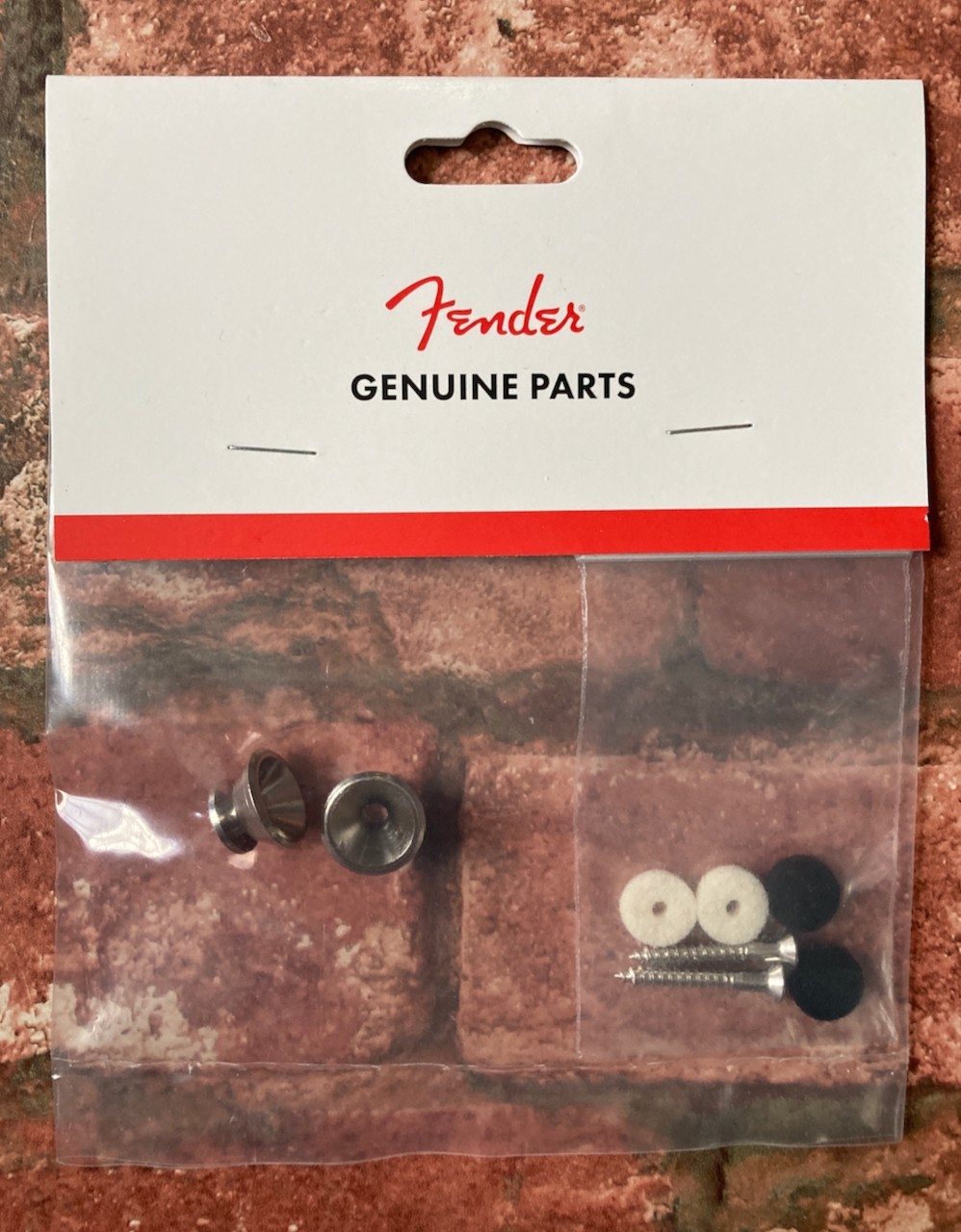 Fender Strap Buttons for Strat, Tele & Bass. Non-Slip for USA Std & Pro Series