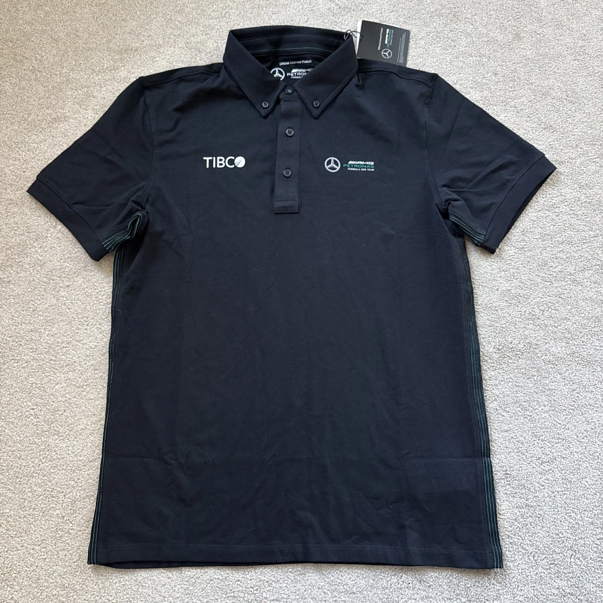 PETRONAS AMG Mercedes-Benz ポロシャツ　M 海外規格サイズ 2025 メルセデス AMG ペトロナス F1 チーム ポロシャツ