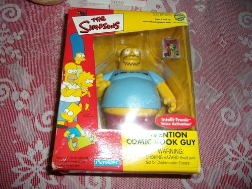 The Simpsons Playmates World Of Simpsons CONVENTION COMIC BOOK GUY 2001 New NIB