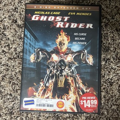 GHOST RIDER (DVD, 2007, 2-Disc Set, Extended Cut)