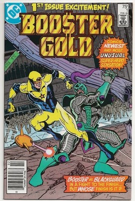 Booster Gold #1 Newsstand Variant 1986 Near Mint (NM 9.4) Free Shipping