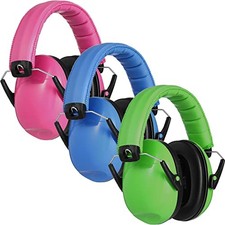 3 Pack Kids Ear Protection Earmuffs 25NRR Noise Cancelling Earmuffs Kids