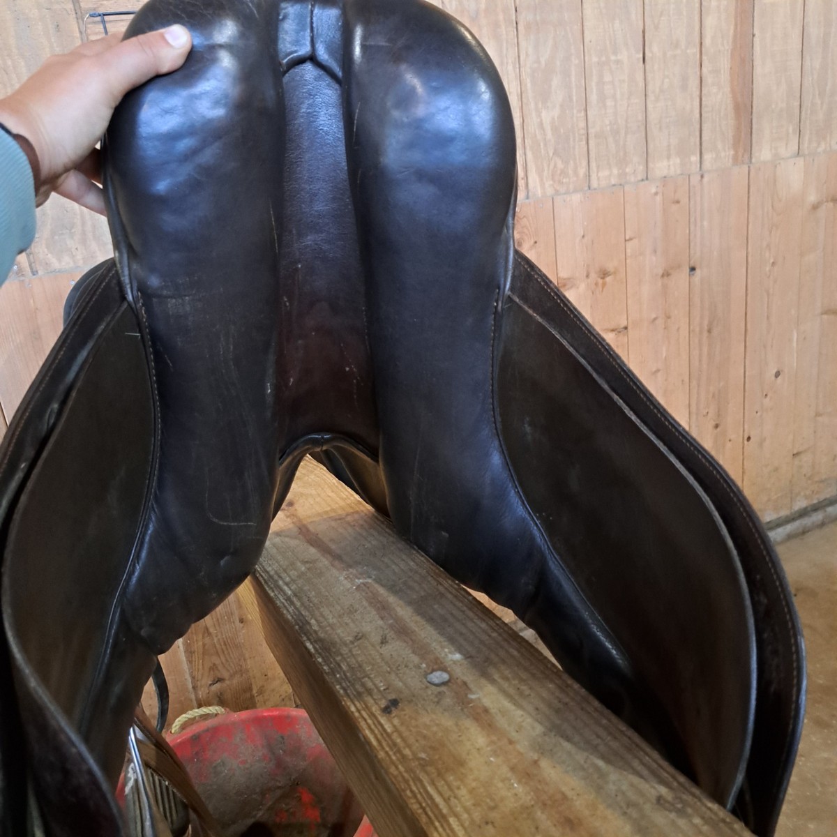 Kieffer Made In Germany Dressage Saddle Brown 17