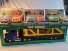 Vintage 1998 The Chevron Cars Cary Carrier & Baby Cars 2 Packs New And Complete