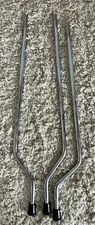 NOS DDrum Chrome Floor Tom Legs - set of 3 - 10.5mm - 24.5" long
