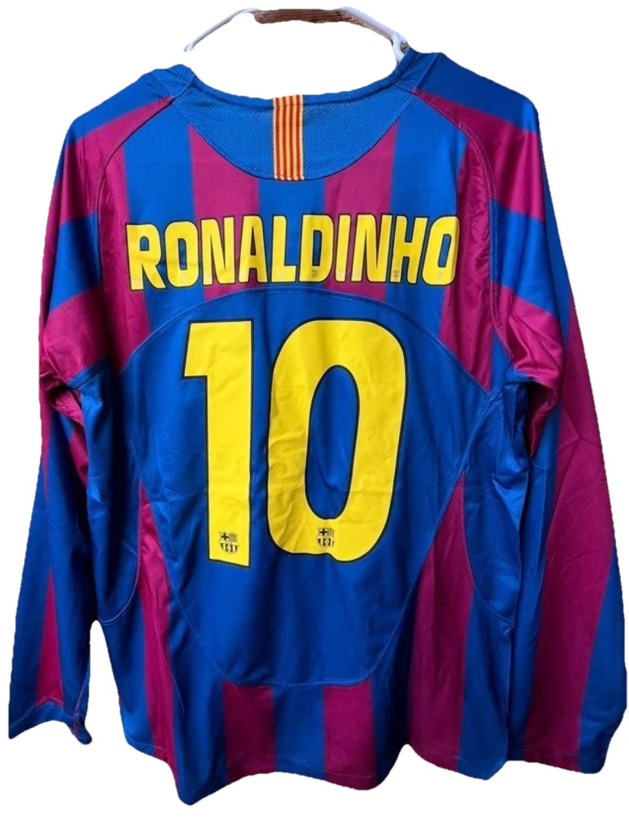 Preços baixos em Fc Barcelona Masculino Ronaldinho International