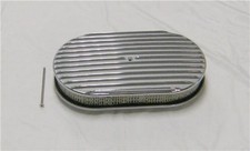 15 Nostalgia Aluminum Finned Heavy Duty Air Cleaner Street Rod Polished