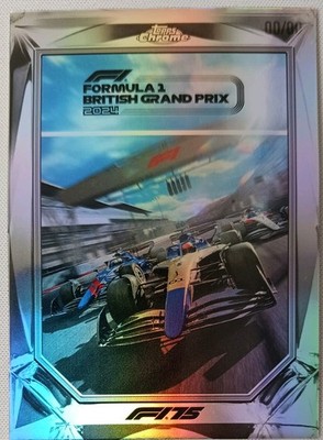 2025 Topps Chrome F1 Diamond Drives British Grand Prix #F175-2