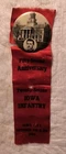 1914 GAR 52nd Reunion 22nd Iowa Infantry Iowa City Ribbon University Iowa Button