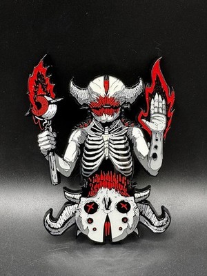Dave Correia Eleven Aeons Blood Oath Shimmer Enamel Pin Limited Almost Amusing