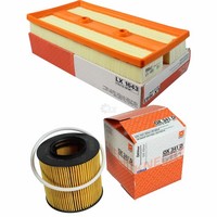 Mahle / Knecht Set Filterpaket Luftfilter LX 1643 ÖLfilter OX 341D