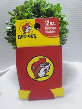 Buc-ee’s 12 oz Beverage Insulator Coozie RED 🔴 NEW