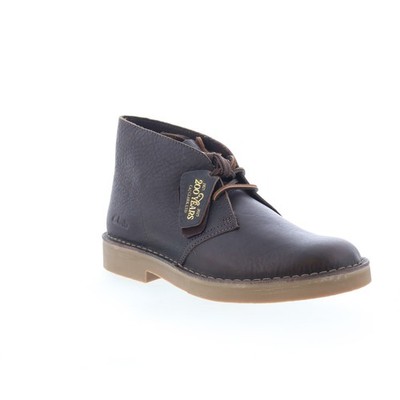 Clarks Desert Boot Evo 26183363 Mens Brown Leather Lace Up Desert