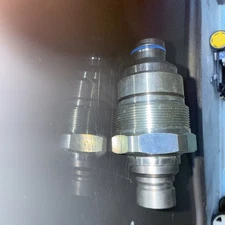 7246799 Male Flat Face Hydraulic Quick Coupler Block Cartridge For Bobcat Loader