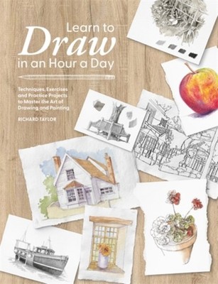 LEARN TO DRAW IN AN HOUR A DAY by TAYLOR, RICHARD Paperback Self Help Business