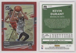 2020-21 Panini Donruss Optic Red Prizm /99 Kevin Durant #136