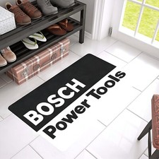 Vintage Style Retro Bosch Power Tools Door Mat Rug Mat Indoor Outdoor Decor
