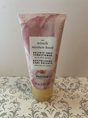 Pantene Miracle Moisture Boost Sulfate Free Conditioner w/ Rose Water 2.5 oz.