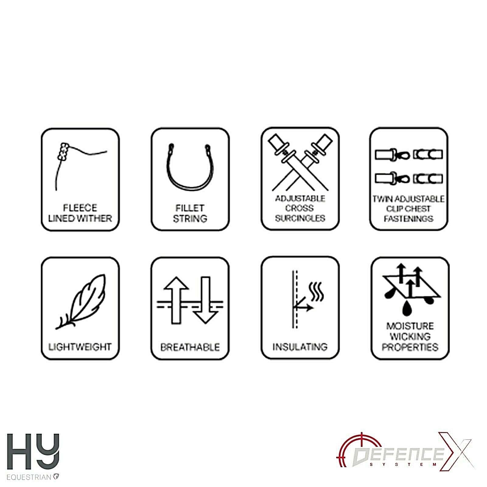Details zu DefenceX System Cool Control Rug – Ideal for bathing, exercising, travelling NEU niedriger Preis