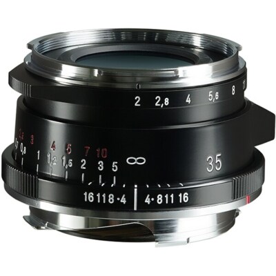 VOIGTLANDER Ultron Vintage Line 35mm f2 Type II VM Lens -Black