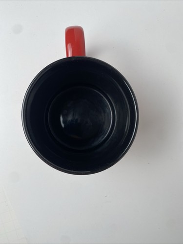 2005 Harley-Davidson Coffee Mug Christmas Holiday Red & Gold Black Interior - Picture 6 of 7