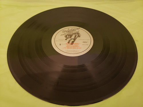 BOB SEGER & THE SILVER BULLET BAND - STRANGER IN TOWN RECORD LP (DISC ONLY) - Picture 2 of 3