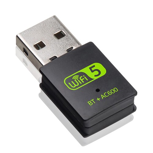 RUIZHI Clé WiFi USB 600 Mbps Adaptateurs Bluetooth 42 Dongle 24 GHz/58 GHz Ca...