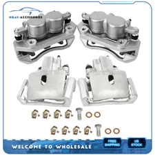 For 2006-2008 Dodge Ram 1500 Front and Rear Brake Calipers with Bracket Set of 4