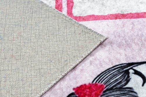 Modern practical washable kids RUG JUNIOR printed anti-slip hopscotch easy clean - Picture 10 of 10