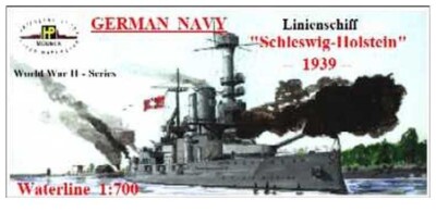 HP-Models Linienschiff ''Schleswig-Holstein'' 1939