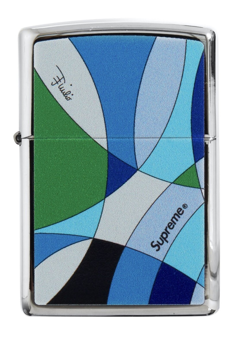 Supreme エミリオプッチ ジッポー 新品未使用 箱アリ Supreme Emilio Pucci Zippo. Blue. NWT. Deadstock. | eBay