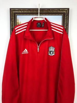 Vintage Adidas Liverpool Football Jacket Soccer Track Top