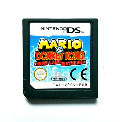 Mario vs Donkey Kong Mini Land Mayhem Spiel Modul für Nintendo DS NDS