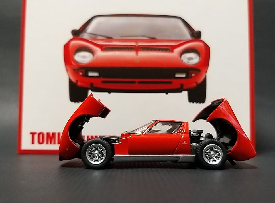 TOMICA LIMITED VINTAGE LAMBORGHINI MIURA P400 (Red) ~ 1/64 | eBay