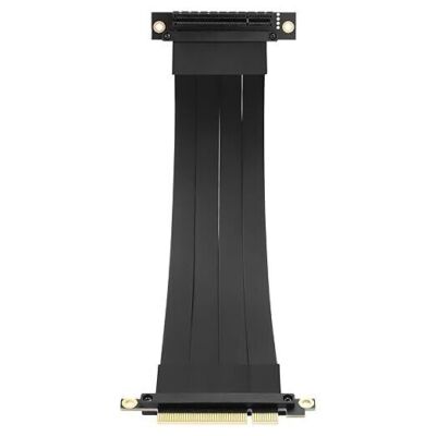 PCIe 3.0 8X Verlängerungskabel Kabel, 180 Grad PCIe 8X bis 90 Grad Flexible Riser