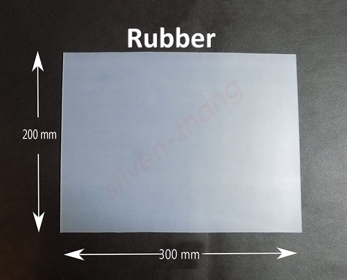 Fogli in gomma silicone resistenti alle alte temperature da 0,5 a 5 mm guarnizioni piastra in silicone - Foto 8 di 8