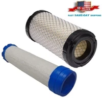 Inner Outer Air Filter for John Deere X754 X758 X940 X948 X949 X950R Air Filter