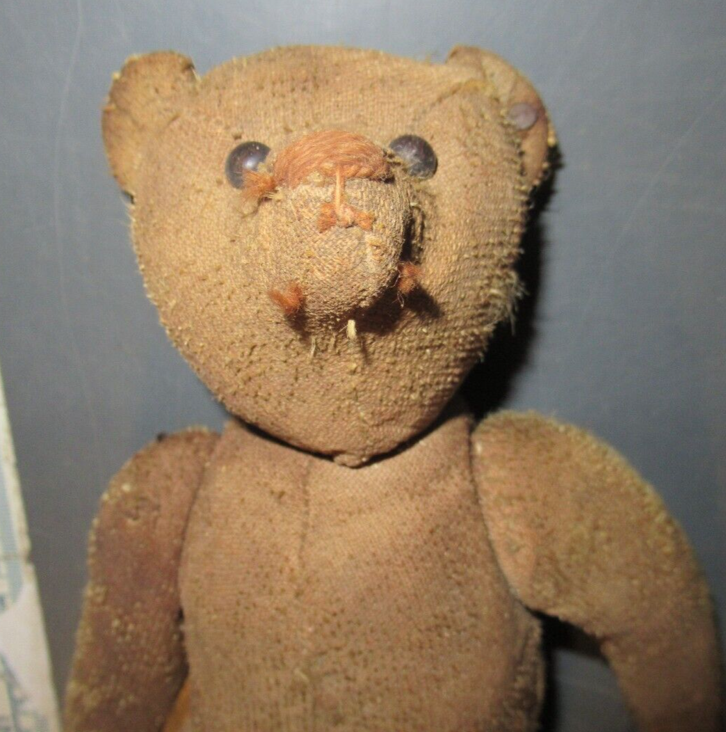 ANTIQUE STEIFF JOINTED BEAR w/ Long F BUTTON | eBay