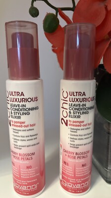 Giovanni 2 Chic Ultra Revive Leave-in Conditioning &Styling Elixir