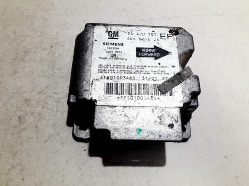 Opel Omega 2000  crash sensors module 24420101, 1923594  5wk4 2974 #755175-49