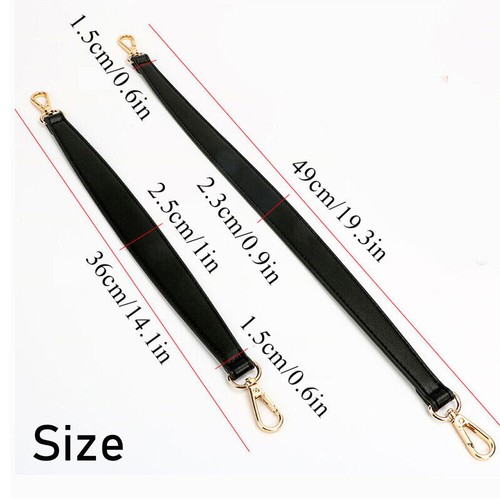 Leather Bag Wide Handle Strap Shoulder Belt Handbag Replacement Bag Accessories - Picture 5 of 24