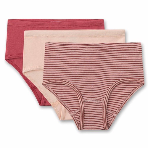 Mutandine Sanetta Per Bambina - Confezione Da 3, 100% Cotone, Comfort E Design Carino