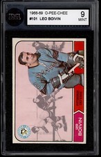 1968 69 OPC #101 LEO BOIVIN KSA 9 MINT