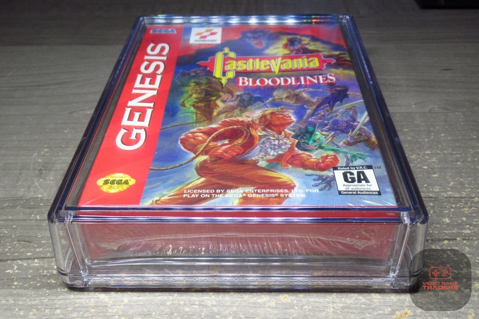 CGC 8.0 A+ - Castlevania: Bloodlines Sega Genesis 1998 NEW! - RARE! - Image 2 of 4