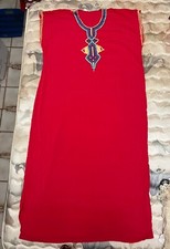 Muslim Islamic women Ramadan Abaya Full Length Robe Dress traditional holiday