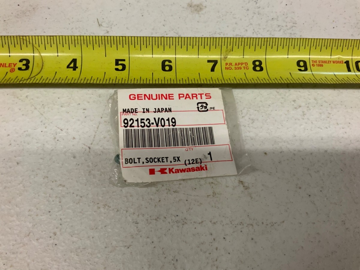 Kawasaki bolt socket 92153-V019 | eBay