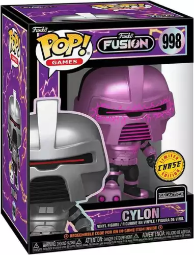 Pop Games Fusion 3.75 Inch Figure Battlestar Galactica - Cylon #998 Chase