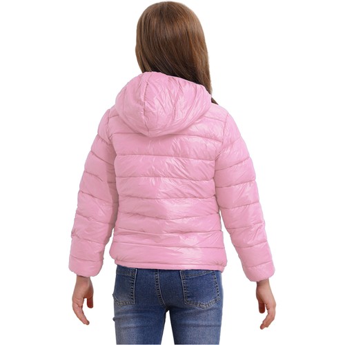 -Boys Girl Down Coat Winter Hoodie Ultra Lightweight Packable Jacket Outerwear - Picture 66 of 92