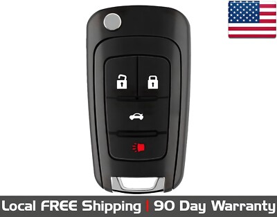 1x New Quality Replacement PEPS Proximity Key Fob Remote For Buick & Chevrolet