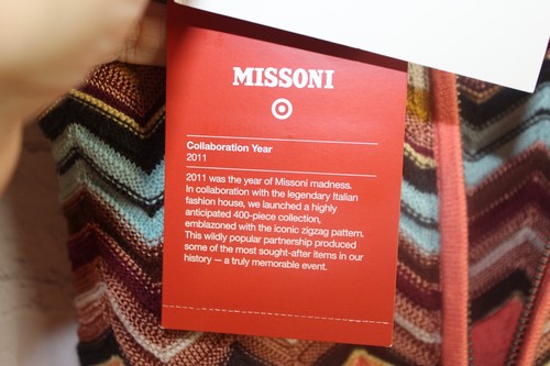 NWT ~ MISSONI For Target Girl’s Zip-Front Hoodie Sweater Pink Multi 12Mos - Picture 3 of 4